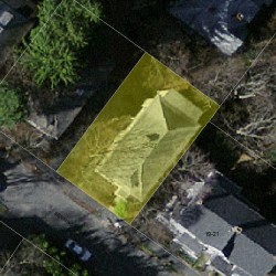 27 Bennington St, Newton MA 02458-1901 aerial view