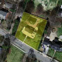 111 Nehoiden Rd, Newton MA 02468-1925 aerial view