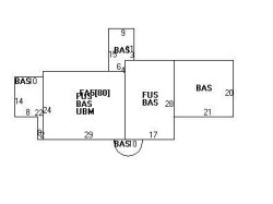 69 Arnold Rd, Newton MA 02459-3135 floor plan