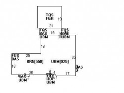 107 Dartmouth St, Newton MA 02465-2835 floor plan