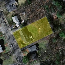 244 Upland Ave, Newton MA 02461-2003 aerial view