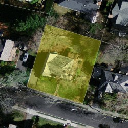 55 Clements Rd, Newton MA 02458-2617 aerial view