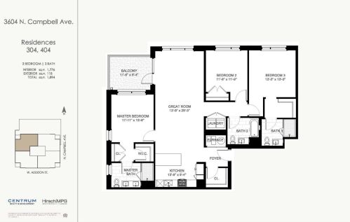 3604 Campbell Ave, Chicago IL 60618 exterior