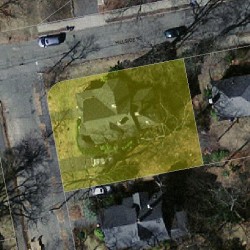 4 Chester St, Newton MA  02461-1416 aerial view