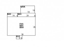 45 Jasset St, Newton MA 02458-1055 floor plan