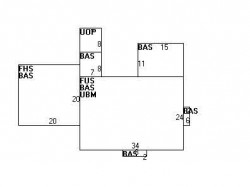 40 Beaumont Ave, Newton MA 02460-2316 floor plan