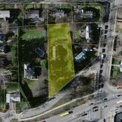 647 Commonwealth Ave, Newton MA  02459-1102 aerial view