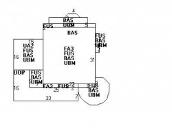 970 Centre St, Newton MA  02459-1265 floor plan