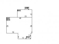 93 Parker Ave, Newton MA  02461-1814 floor plan