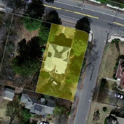 1772 Beacon St, Newton MA 02468-1434 aerial view