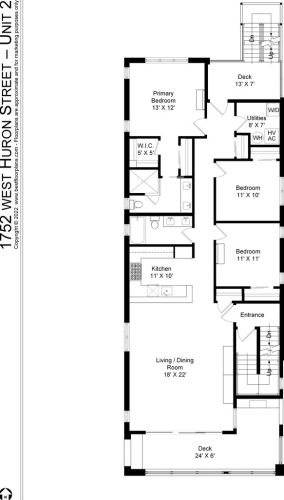 1752 Huron St, Chicago IL  60622-5620 exterior