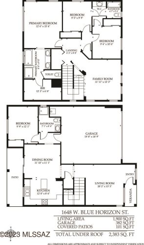 1648 Blue Horizon St, Tucson, AZ 85704-1445