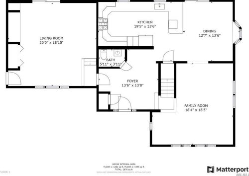 1541 1 St, Babylon NY 11704-5059 exterior