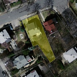 9 Hazelhurst Ave, Newton MA 02465-1340 aerial view