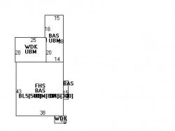 30 George St, Newton MA  02458-2309 floor plan