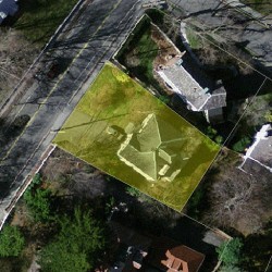 642 Centre St, Newton MA 02458-2327 aerial view