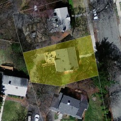 29 Allen Ave, Newton MA 02468-1715 aerial view
