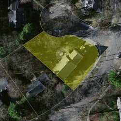 216 Arnold Rd, Newton MA  02459-3046 aerial view