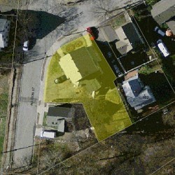 88 Allison St, Newton MA 02458-1028 aerial view