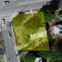 830 Commonwealth Ave, Newton MA  02459-1020 aerial view