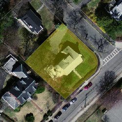149 Temple St, Newton MA 02465-2331 aerial view