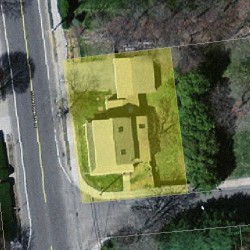 430 Winchester St, Newton MA  02461-2011 aerial view