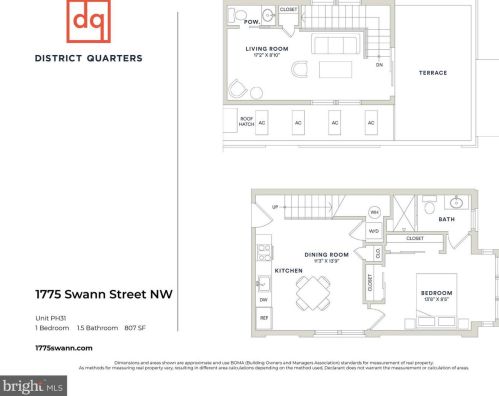 1775 Swann St, Washington DC  20009-8549 exterior