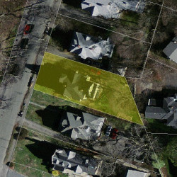 52 Eldredge St, Newton MA 02458-2017 aerial view