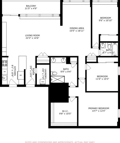 1555 Sandburg Ter, Chicago IL 60610-1350 exterior