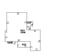 47 Wallace St, Newton MA 02461-1921 floor plan