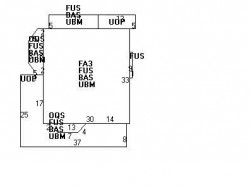 91 Hillside Ave, Newton MA  02465-2546 floor plan