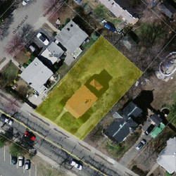 217 Crafts St, Newton MA  02460-1441 aerial view