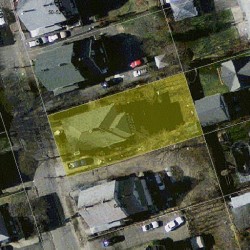 60 Dalby St, Newton MA 02458-1031 aerial view