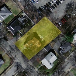 78 Prospect St, Newton MA 02465-2337 aerial view