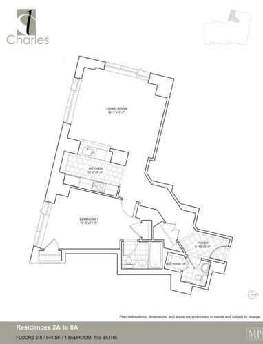 1 Charles St, Boston MA  exterior