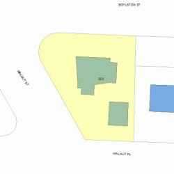 804 Boylston St, Newton MA 02461-1819 plot plan