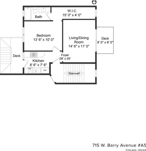 715 Barry Ave, Chicago IL  60657-5867 exterior