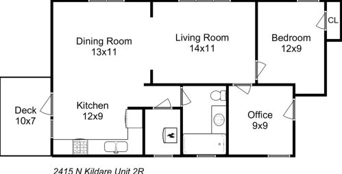 2415 Kildare Ave, Chicago IL 60629-4935 exterior