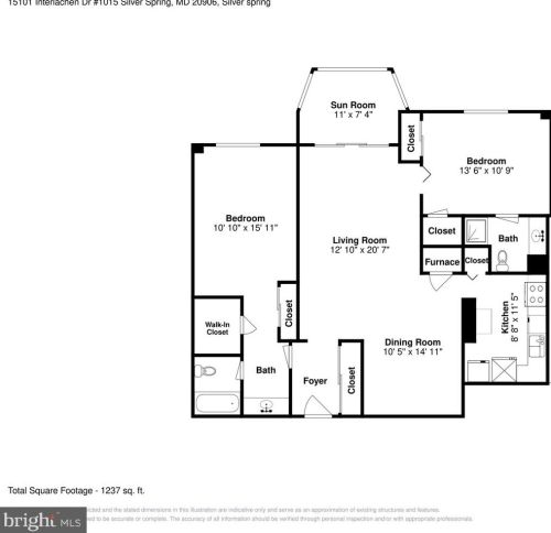 15101 Interlachen Dr, Silver Spring MD  20906-5601 exterior