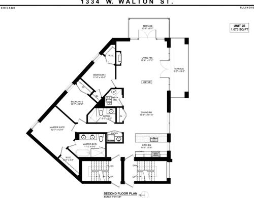 1334 Walton St, Chicago IL  60642-5340 exterior