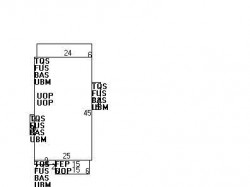 74 Pond St, Newton MA  02458-1397 floor plan