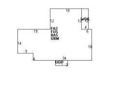 587 Chestnut St, Newton MA 02468-1225 floor plan
