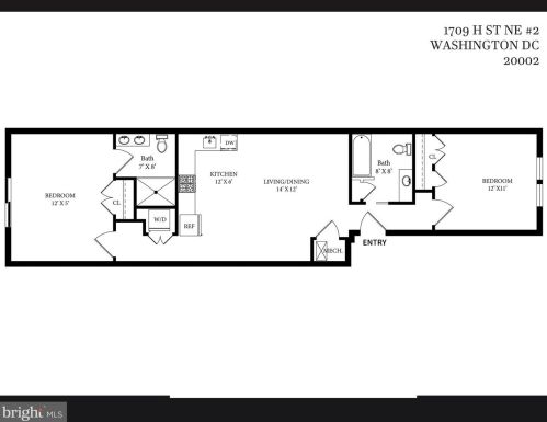 1709 H St, Washington DC  20002-6917 exterior