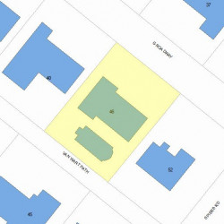 46 Van Wart Path, Newton MA 02459-3722 plot plan