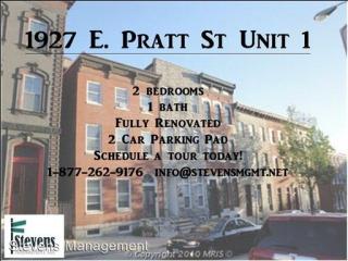 1927 Pratt St, Baltimore MD  21231-2251 exterior