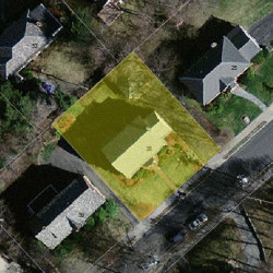 35 Dolphin Rd, Newton MA 02459-1304 aerial view