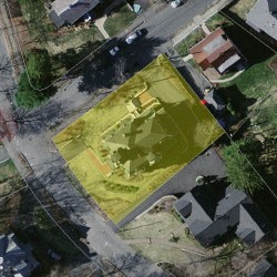 82 Herrick Rd, Newton MA 02459-2221 aerial view