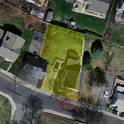 67 Cherry Pl, Newton MA  02465-1505 aerial view