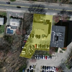1180 Beacon St, Newton MA 02461-1103 aerial view