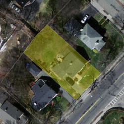 443 Waltham St, Newton MA 02465-1932 aerial view